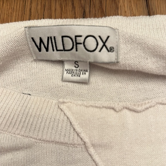 Wildfox Cashmere Sweater nwot - Picture 3 of 9